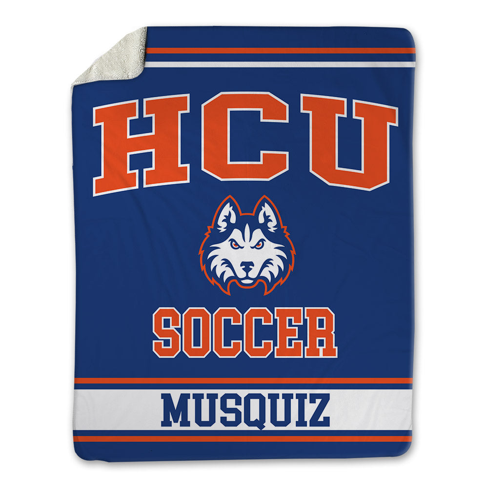 HCU - NCAA Women's Soccer : Nia Musquiz - Blanket-0