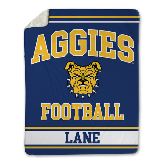 North Carolina A&T - NCAA Football : Tez lane - Blanket-0