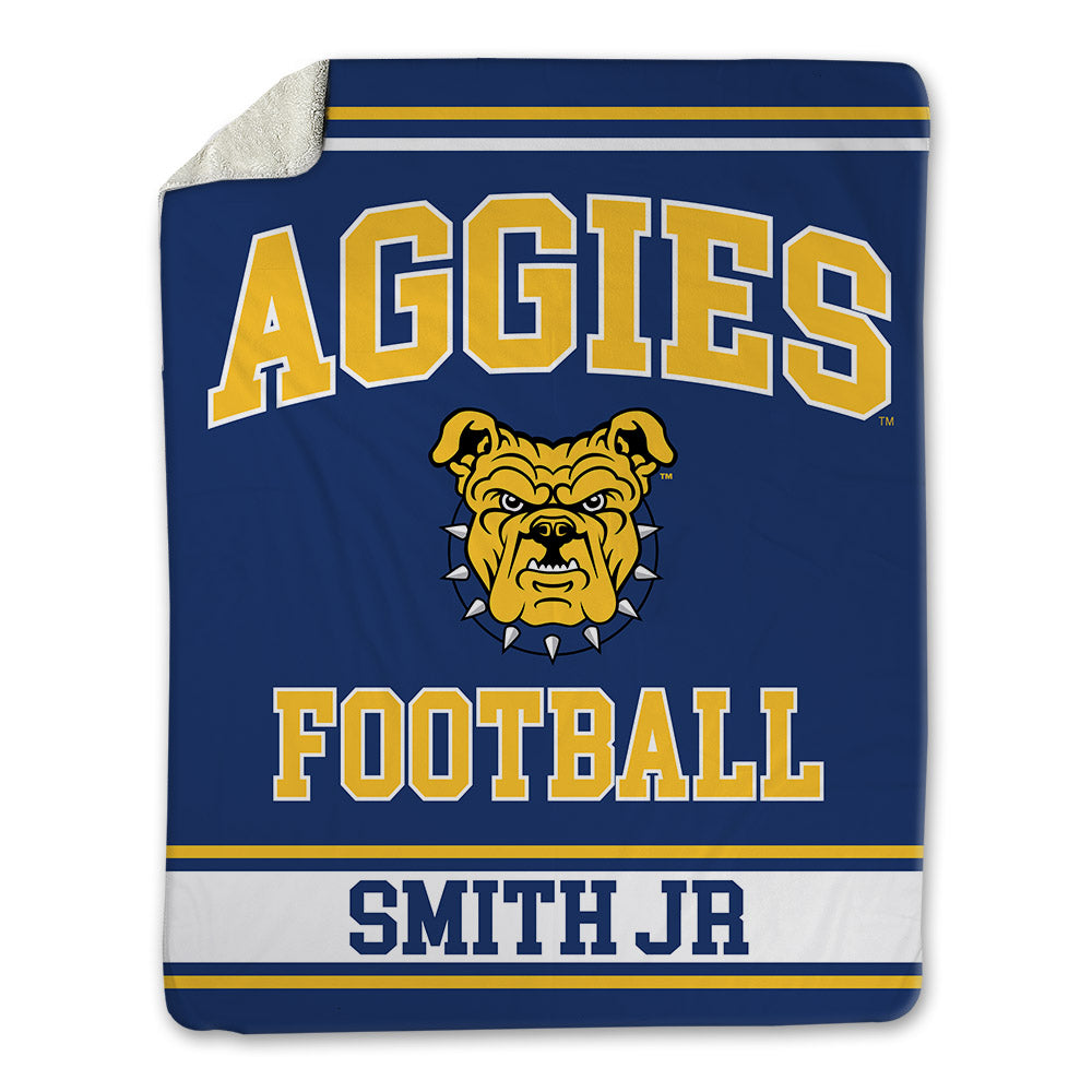 North Carolina A&T - NCAA Football : JT Smith Jr - Blanket-0