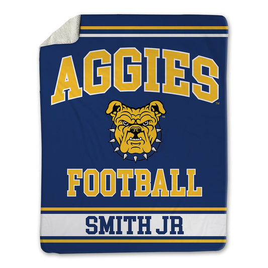 North Carolina A&T - NCAA Football : JT Smith Jr - Blanket-0