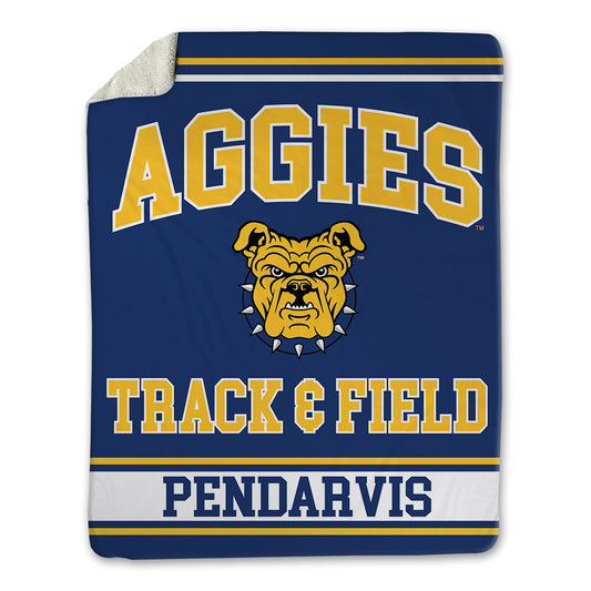 North Carolina A&T - NCAA Men's Track & Field : Myles Pendarvis - Blanket-0