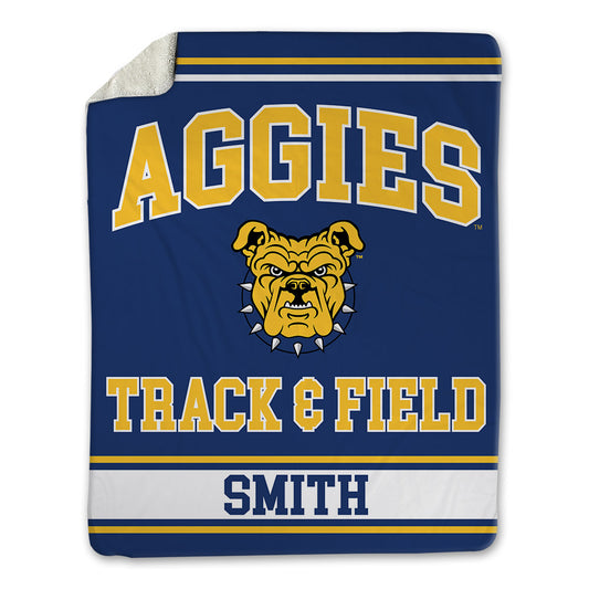 North Carolina A&T - NCAA Men's Track & Field : Desmond Smith - Blanket-0