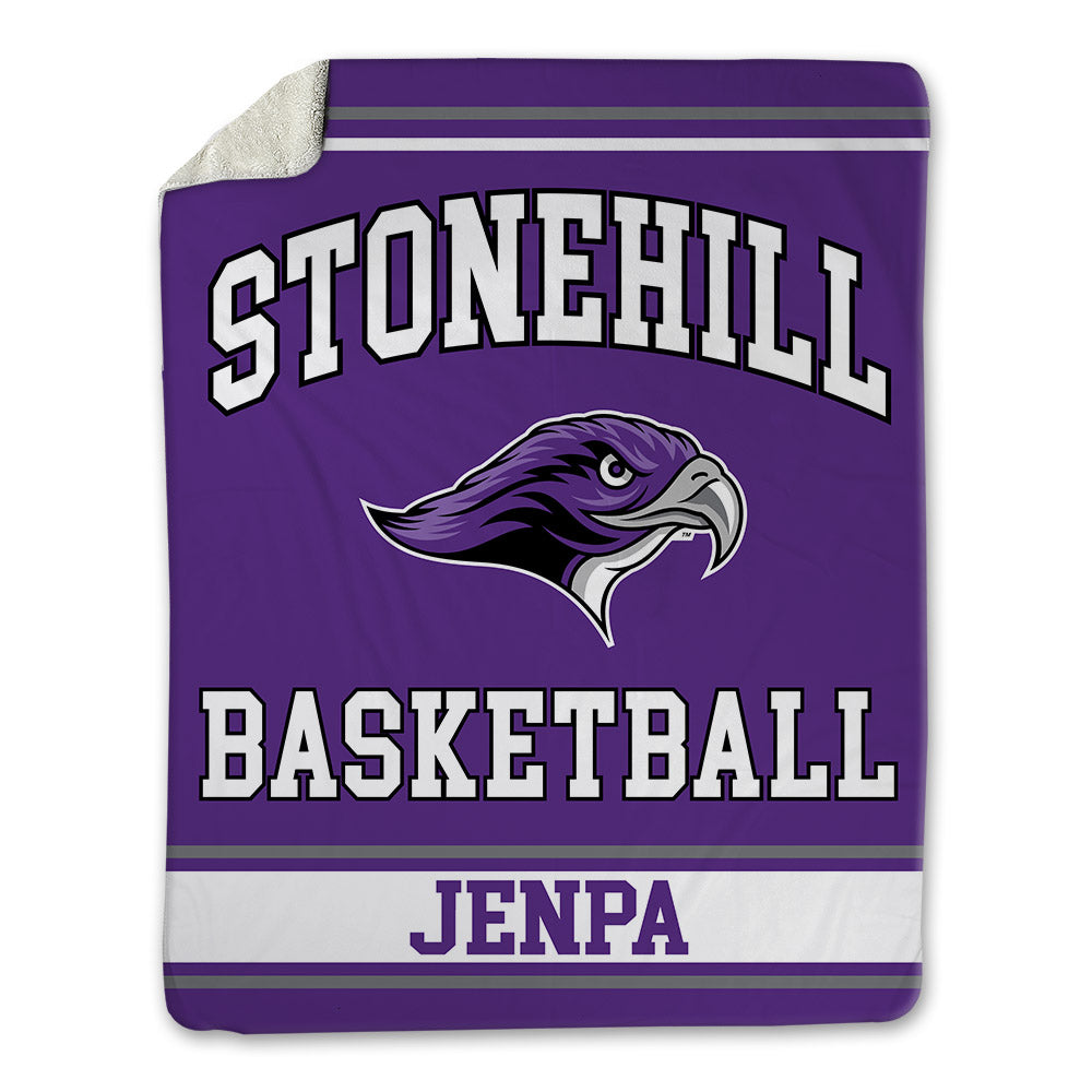 Stonehill - NCAA Men's Basketball : Norbu Jenpa - Blanket-0