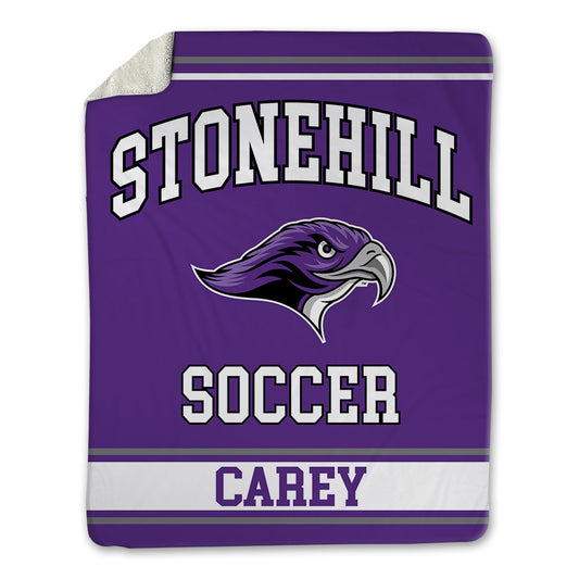 Stonehill - NCAA Women's Soccer : Katie Carey - Blanket-0