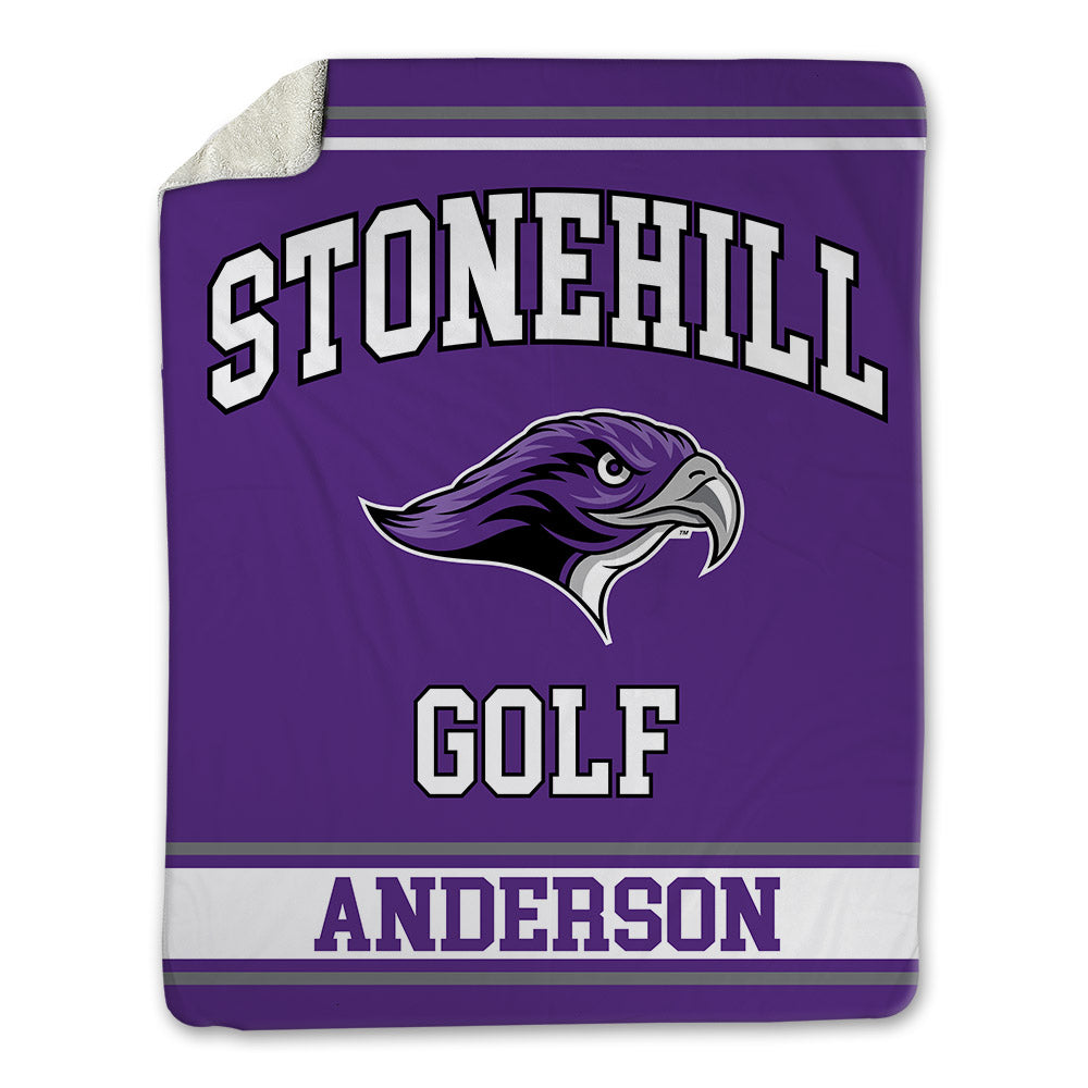 Stonehill - NCAA Women's Golf : Caitlin Anderson - Blanket-0