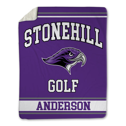 Stonehill - NCAA Women's Golf : Caitlin Anderson - Blanket-0