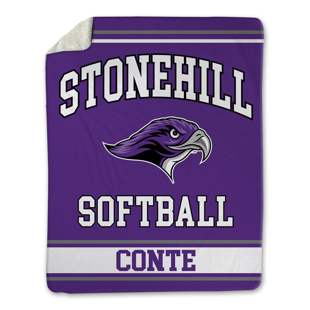 Stonehill - NCAA Softball : Shannon Conte - Blanket-0