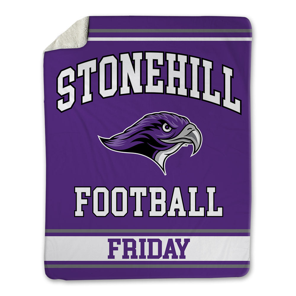 Stonehill - NCAA Football : Vahn Friday - Blanket-0