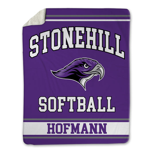 Stonehill - NCAA Softball : Piper Hofmann - Blanket-0