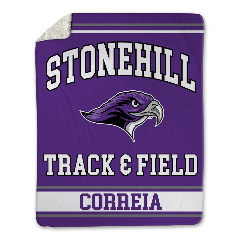 Stonehill - NCAA Women's Track & Field (Outdoor) : Morgan Correia - Blanket-0