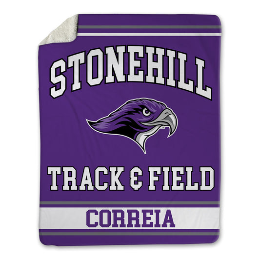 Stonehill - NCAA Women's Track & Field (Outdoor) : Morgan Correia - Blanket-0