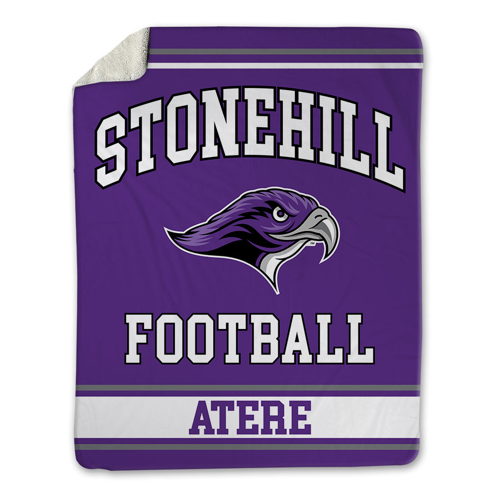 Stonehill - NCAA Football : Demilade Atere - Blanket-0