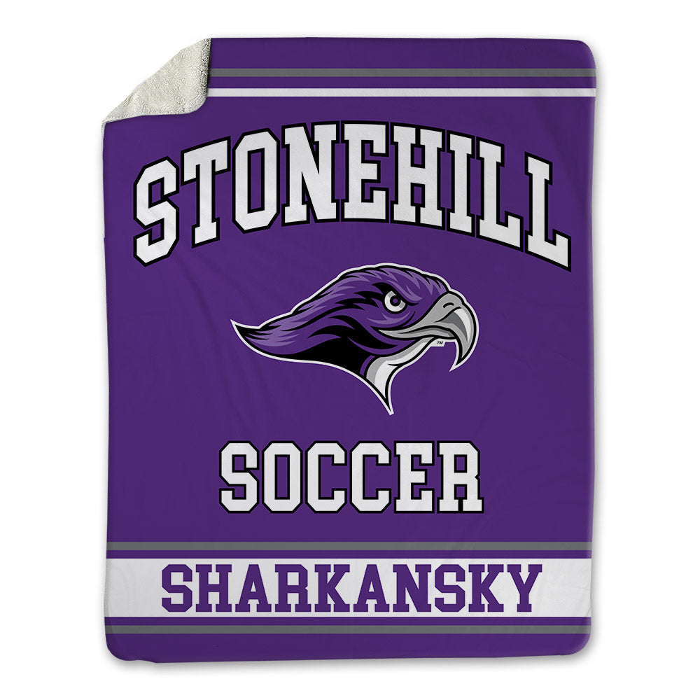 Stonehill - NCAA Women's Soccer : Olivia Sharkansky - Blanket-0