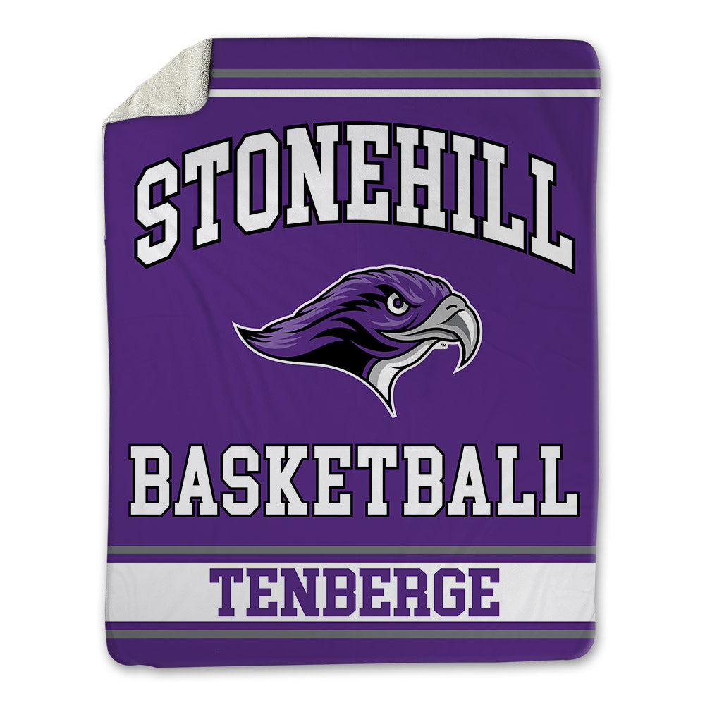 Stonehill - NCAA Men's Basketball : Jake TenBerge - Blanket-0