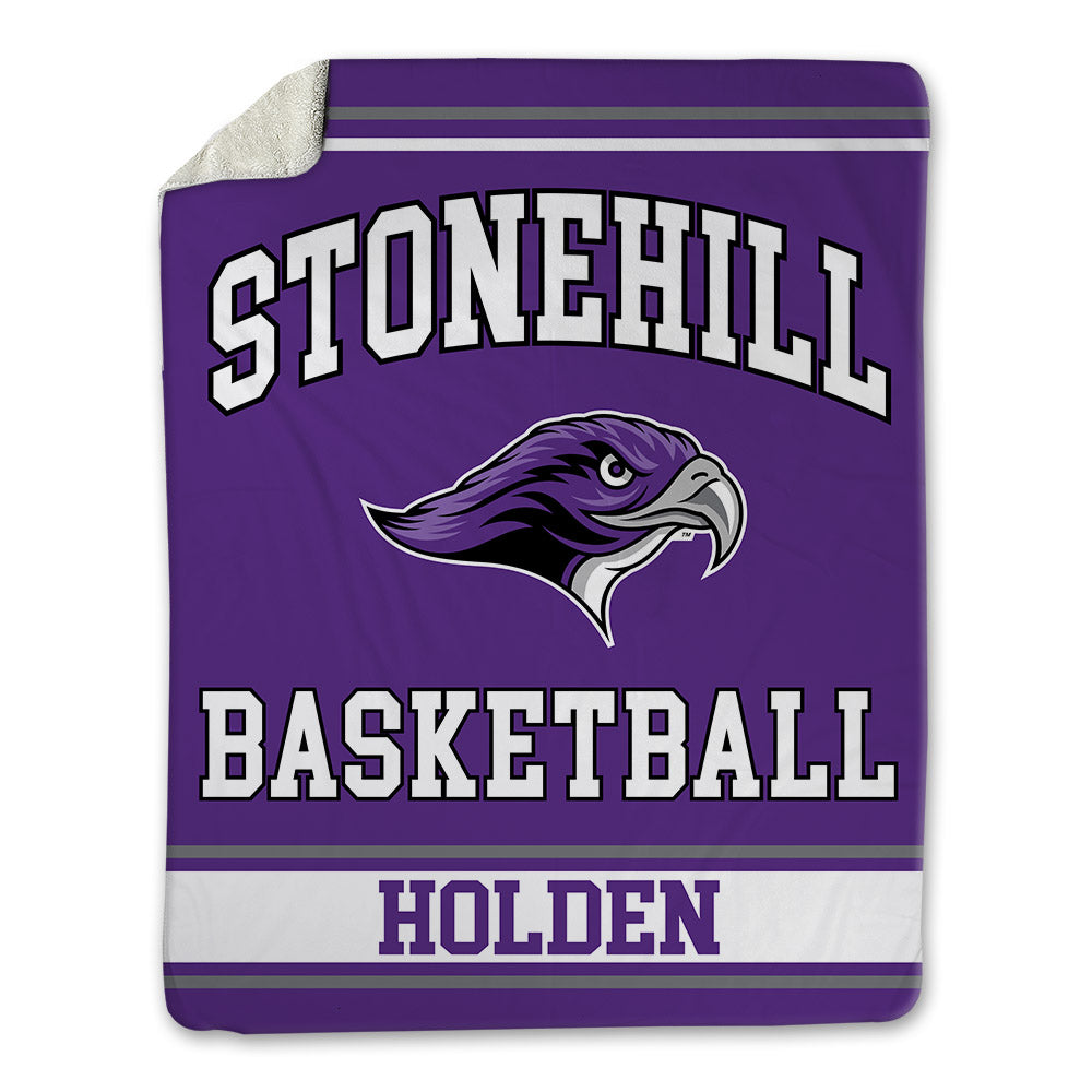 Stonehill - NCAA Men's Basketball : Anthony Holden - Blanket-0
