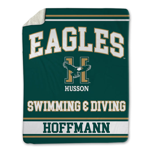 Husson - NCAA Women's Swimming & Diving : Gabrielle Hoffmann - Blanket-0