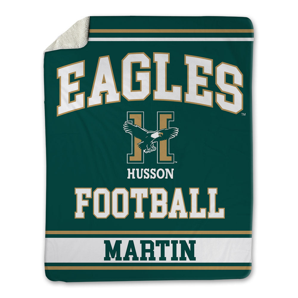 Husson - NCAA Football : Garrett Martin - Blanket-0