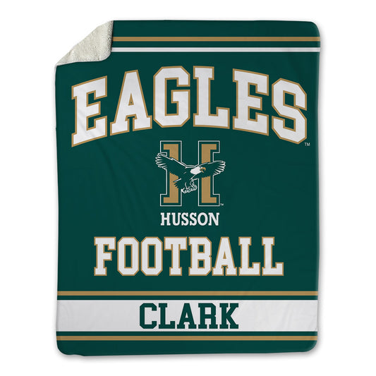 Husson - NCAA Football : Austin Clark - Blanket-0