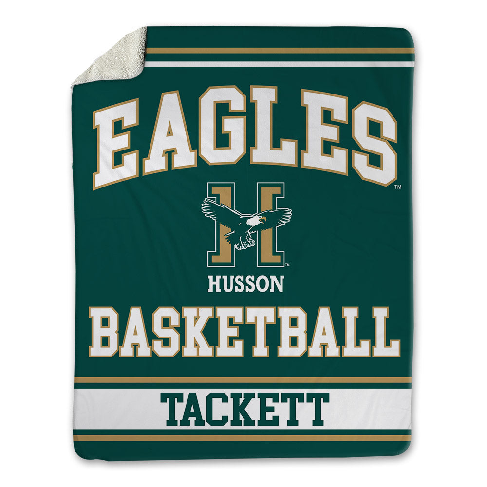 Husson - NCAA Men's Basketball : Bryce Tackett - Blanket-0