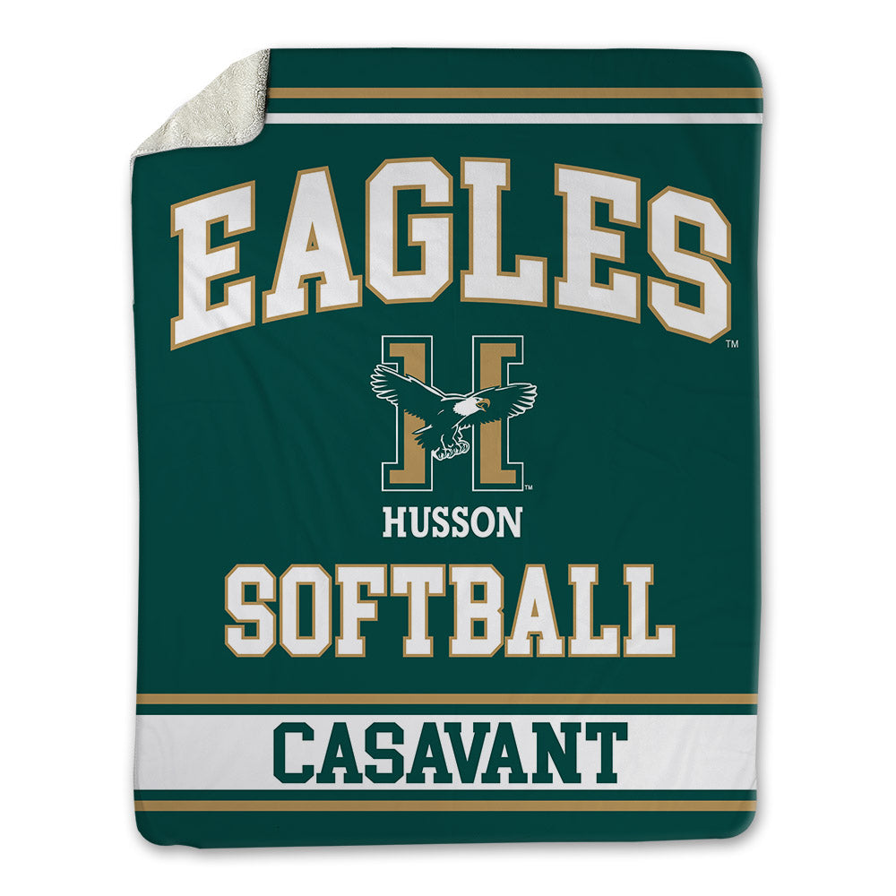 Husson - NCAA Softball : Allison Casavant - Blanket-0