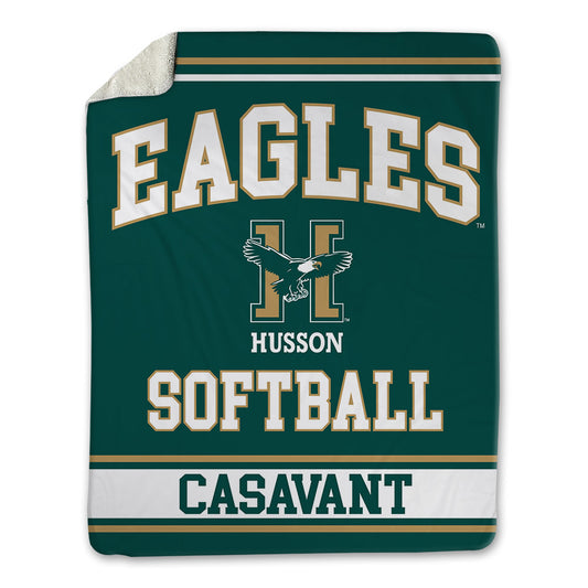 Husson - NCAA Softball : Allison Casavant - Blanket-0