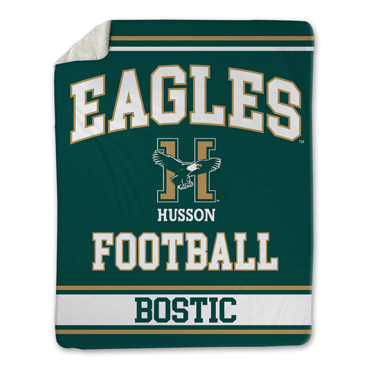 Husson - NCAA Football : Blaine Bostic - Blanket-0