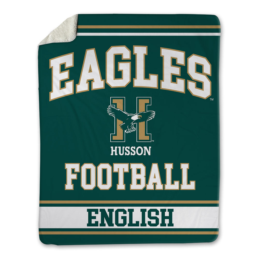 Husson - NCAA Football : Harold English - Blanket-0