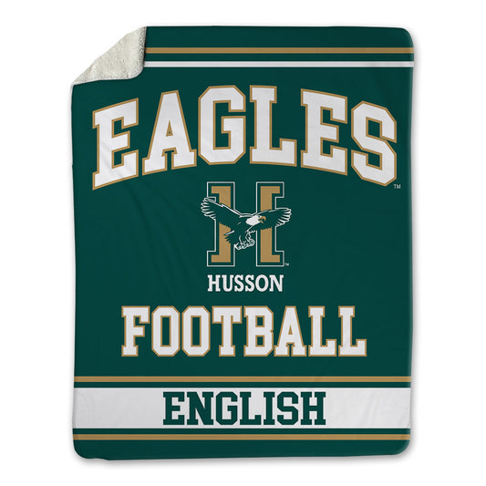 Husson - NCAA Football : Harold English - Blanket-0