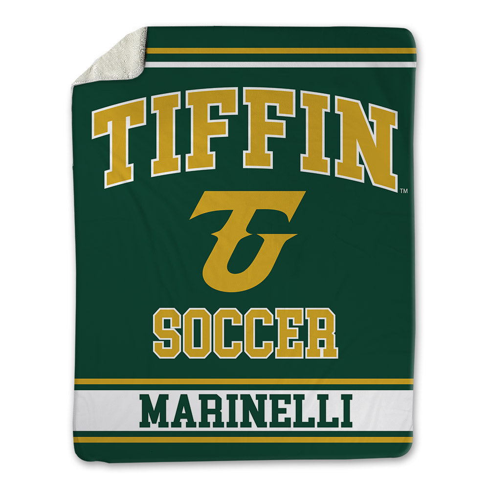 Tiffin - NCAA Women's Soccer : Malia Marinelli - Blanket-0