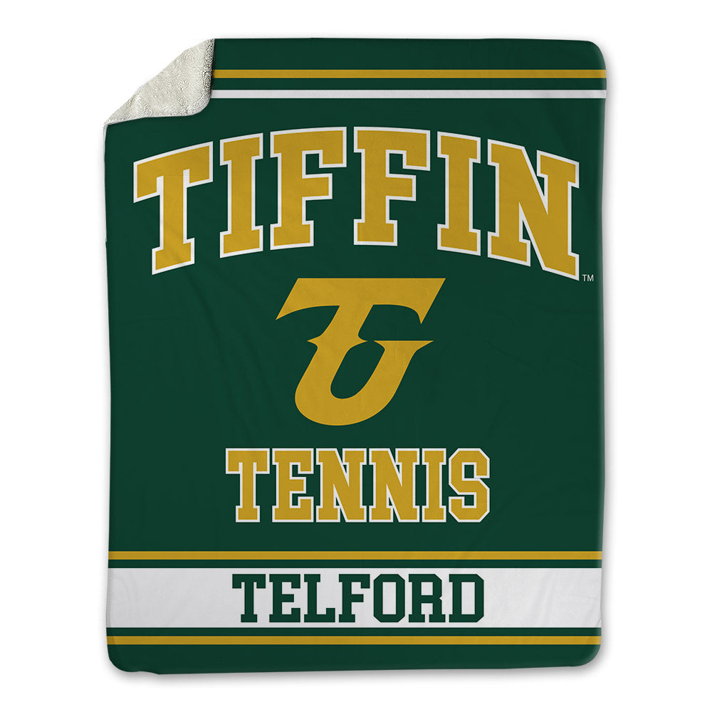 Tiffin - NCAA Men's Tennis : Matt Telford - Blanket-0