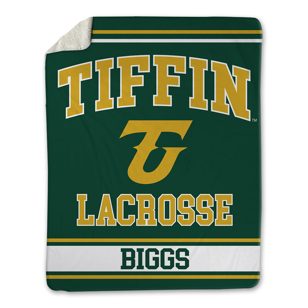 Tiffin - NCAA Men's Lacrosse : Phoenix Biggs - Blanket-0