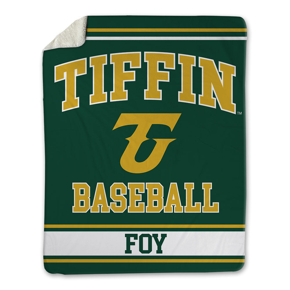 Tiffin - NCAA Baseball : Cameron Foy - Blanket-0