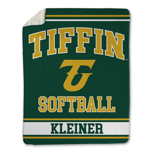 Tiffin - NCAA Softball : Kylee Kleiner - Blanket-0