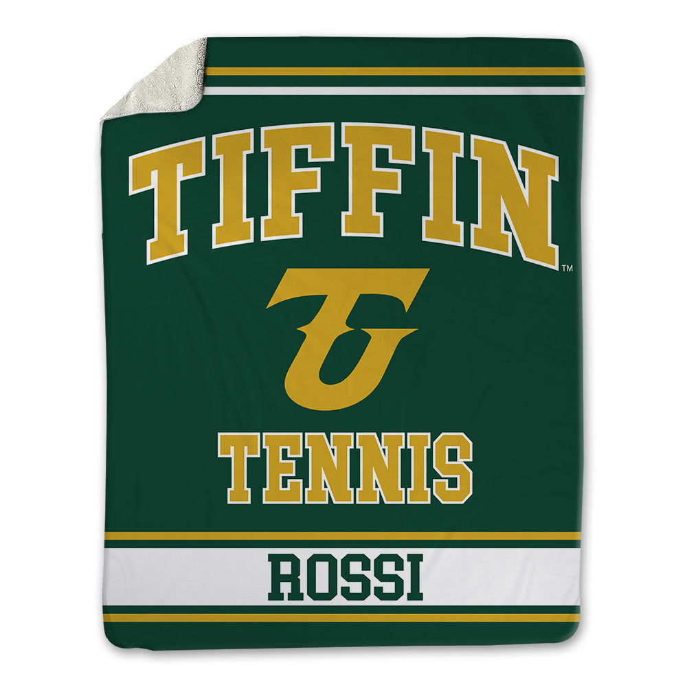 Tiffin - NCAA Men's Tennis : Samuel Rossi - Blanket-0
