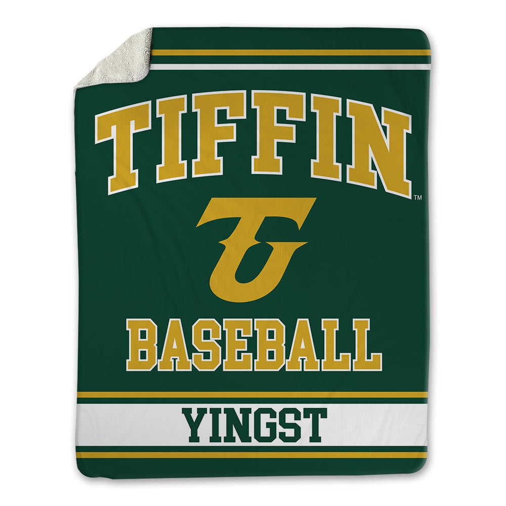 Tiffin - NCAA Baseball : Ryan Yingst - Blanket-0