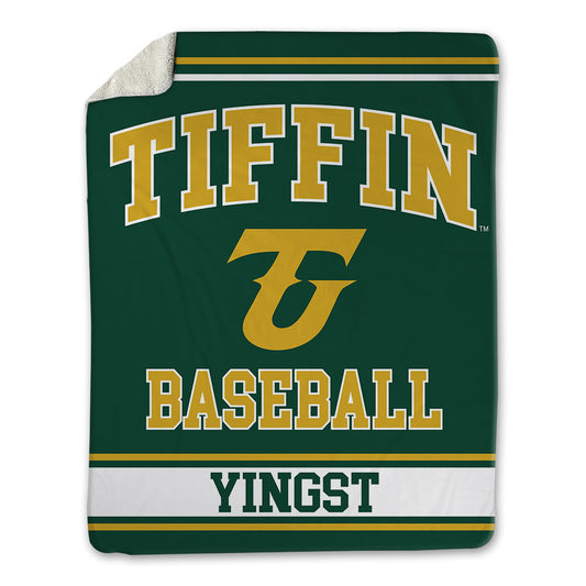 Tiffin - NCAA Baseball : Ryan Yingst - Blanket-0