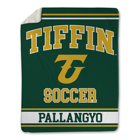 Tiffin - NCAA Men's Soccer : Praygod Johnson Pallangyo - Blanket-0