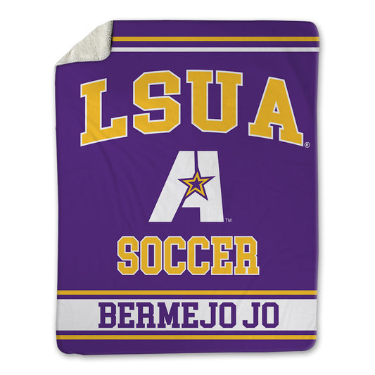 LSUA - NCAA Women's Soccer : Alexia Bermejo Jo - Blanket-0