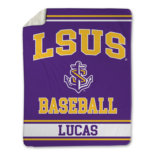 LSUS - NCAA Baseball : Brock Lucas - Blanket-0