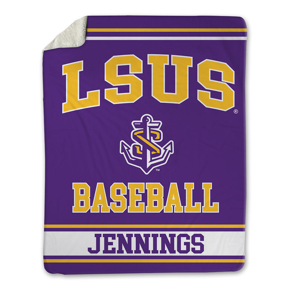 LSUS - NCAA Baseball : Devon Jennings - Blanket-0