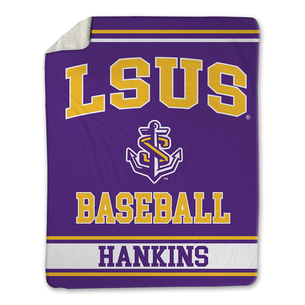LSUS - NCAA Baseball : David Hankins - Blanket-0