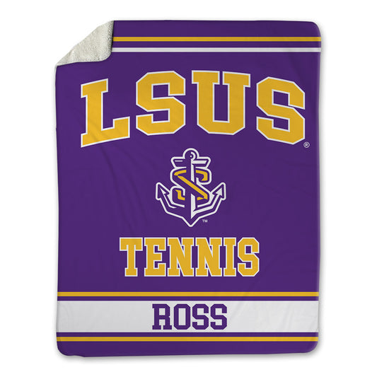 LSUS - NCAA Women's Tennis : Christlyn Ross - Blanket-0