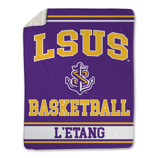 LSUS - NCAA Women's Basketball : Amandine L’Etang - Blanket-0