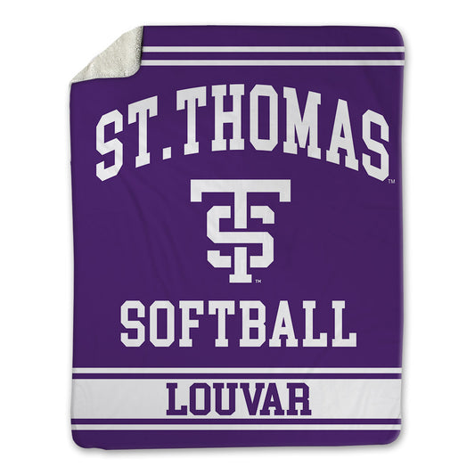 UST - NCAA Softball : Marleigh Louvar - Blanket-0