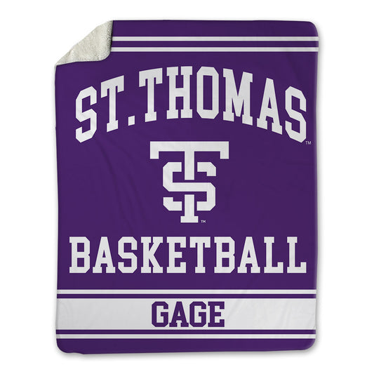 UST - NCAA Women's Basketball : Savannah Gage - Blanket-0
