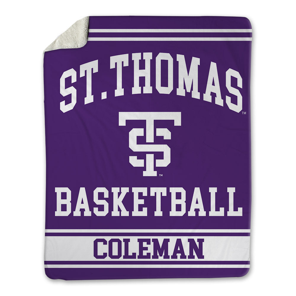 UST - NCAA Men's Basketball : Jermaine Coleman - Blanket-0