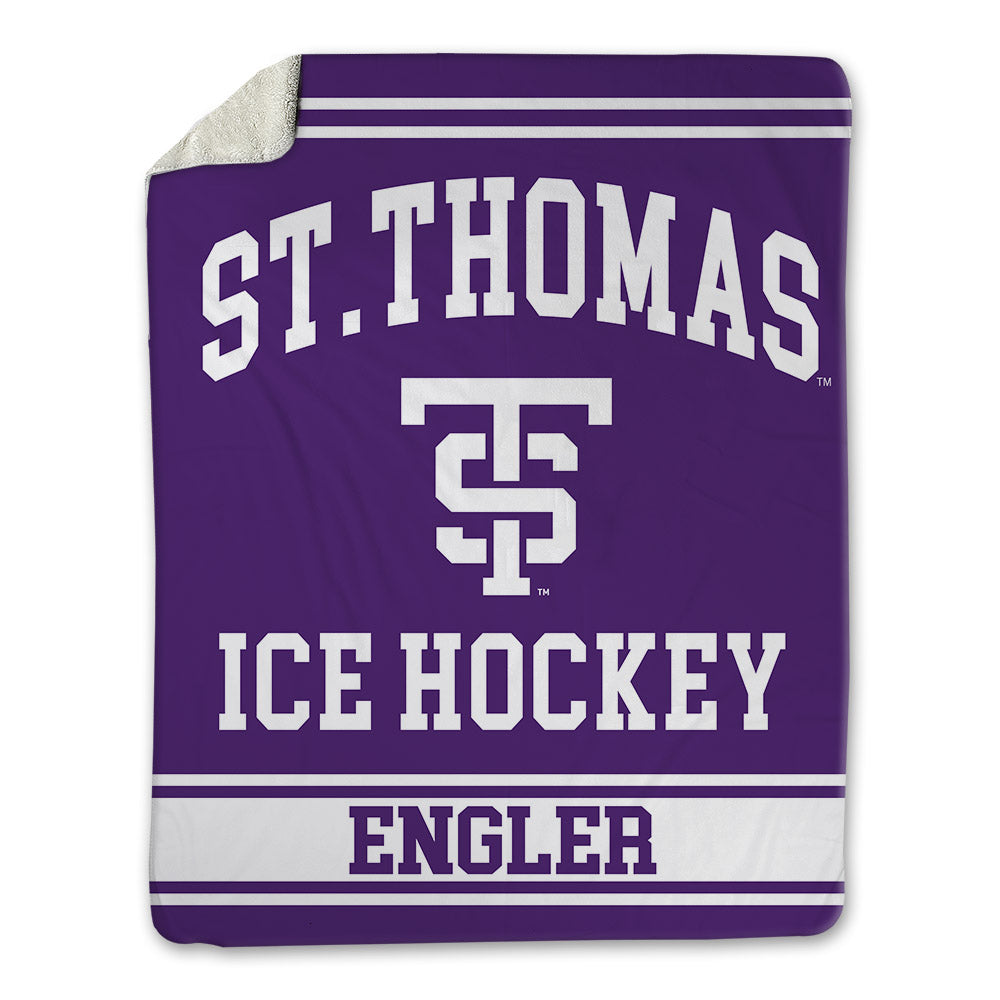 UST - NCAA Women's Ice Hockey : Maya Engler - Blanket-0