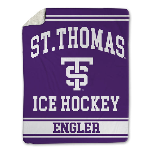 UST - NCAA Women's Ice Hockey : Maya Engler - Blanket-0