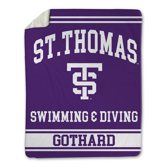 UST - NCAA Women's Swimming & Diving : Brooke Gothard - Blanket-0