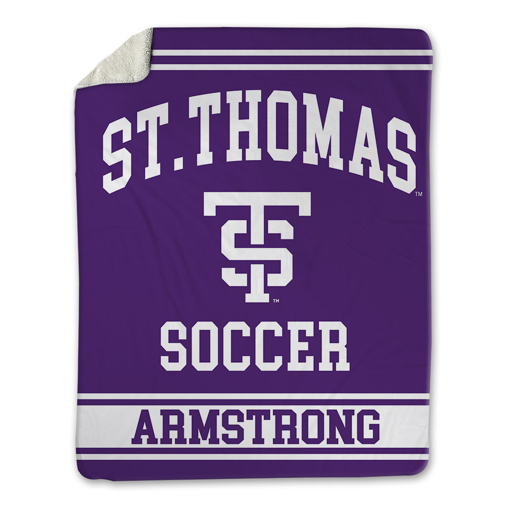 UST - NCAA Women's Soccer : Molly Armstrong - Blanket-0
